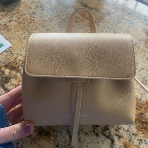 Mansur Gavriele mini lady bag- cream color